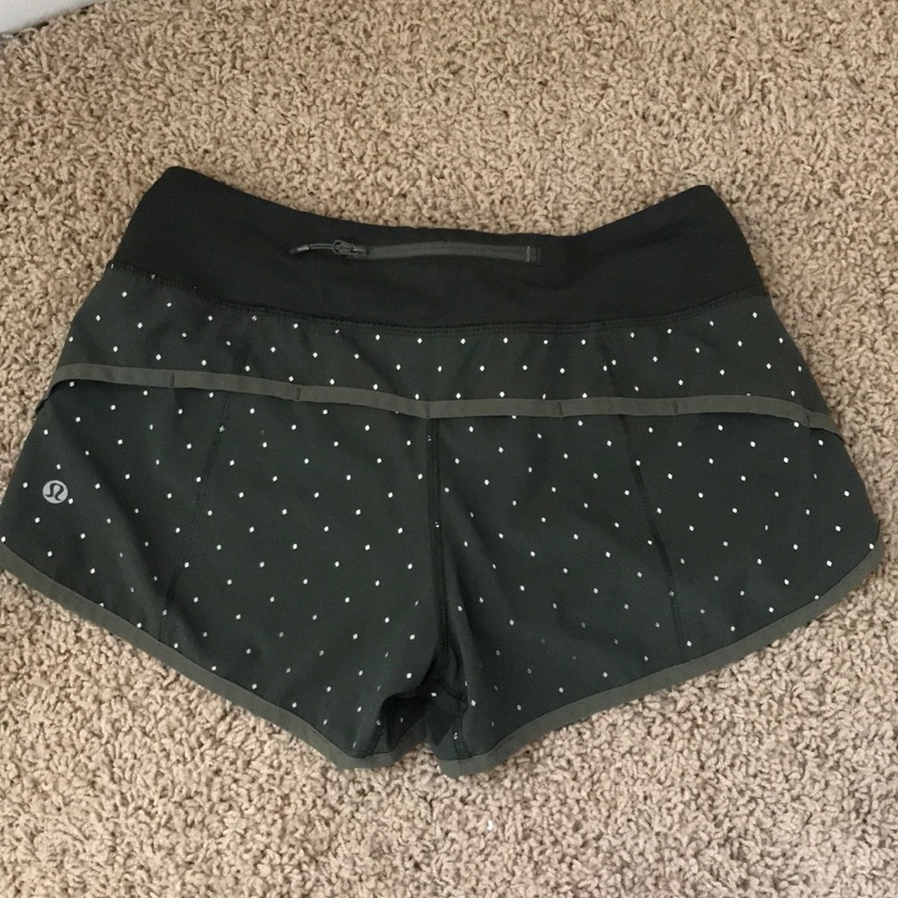 Lululemon speed up shorts (Rare pattern)